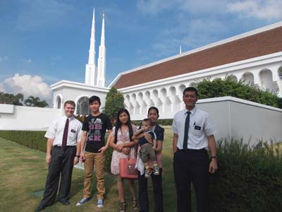 Manila Philippines Temple Visit with Singing Elder Crocker